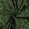 Green-Black Famous Maker Cheetah Print Stretch Tricot Swimwear Knit Fabric By the Yard